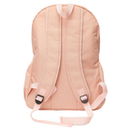 Großer Rucksack mit Letter-M-Print, geräumig (Pink)