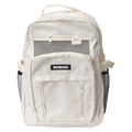 Großer Rucksack mit mehreren Fächern für Alltag &amp; Schule (Beige)