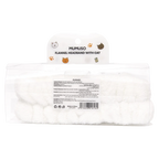 Haarband aus Flanell mit Katzen-Design (Weiß), weich und elastisch