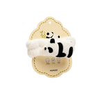Haarband aus Polyester mit Panda-Design (Weiß/Schwarz)