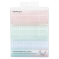 6er-Pack Haarwickler für langes Haar (Rosa/Grün/Blau)