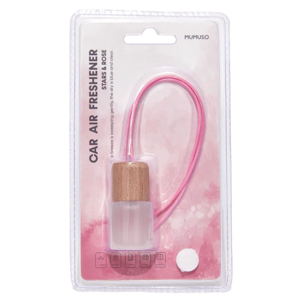 Hängender Autoduft mit Rosenduft zum Aufhängen (Rosa)