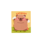 Selbstklebende Haftnotizen mit Capybara-Design (Mehrfarbig)