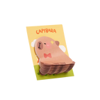 Selbstklebende Haftnotizen mit Capybara-Design (Mehrfarbig)