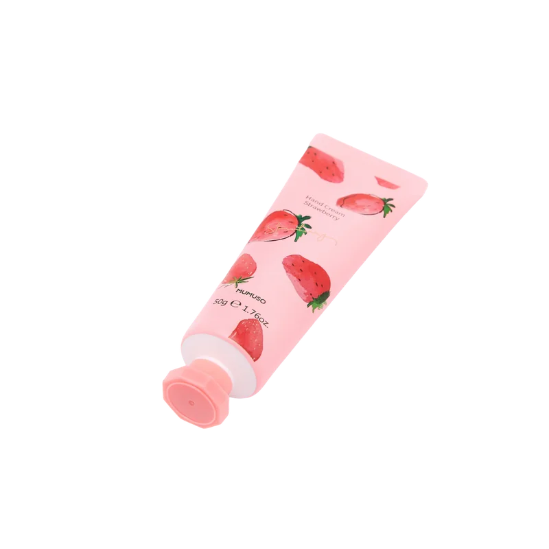 Handcreme mit Erdbeer-Design, 50 g (Rosa)