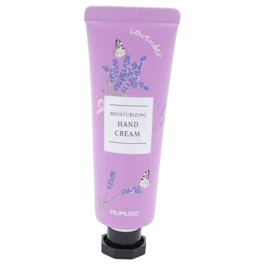 Handcreme feuchtigkeitsspendend mit Lavendel-Print, 40 g (Lila)