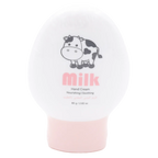 Handcreme mit Milchextrakt, nährend und beruhigend, 80 g (Weiß/Rosa)