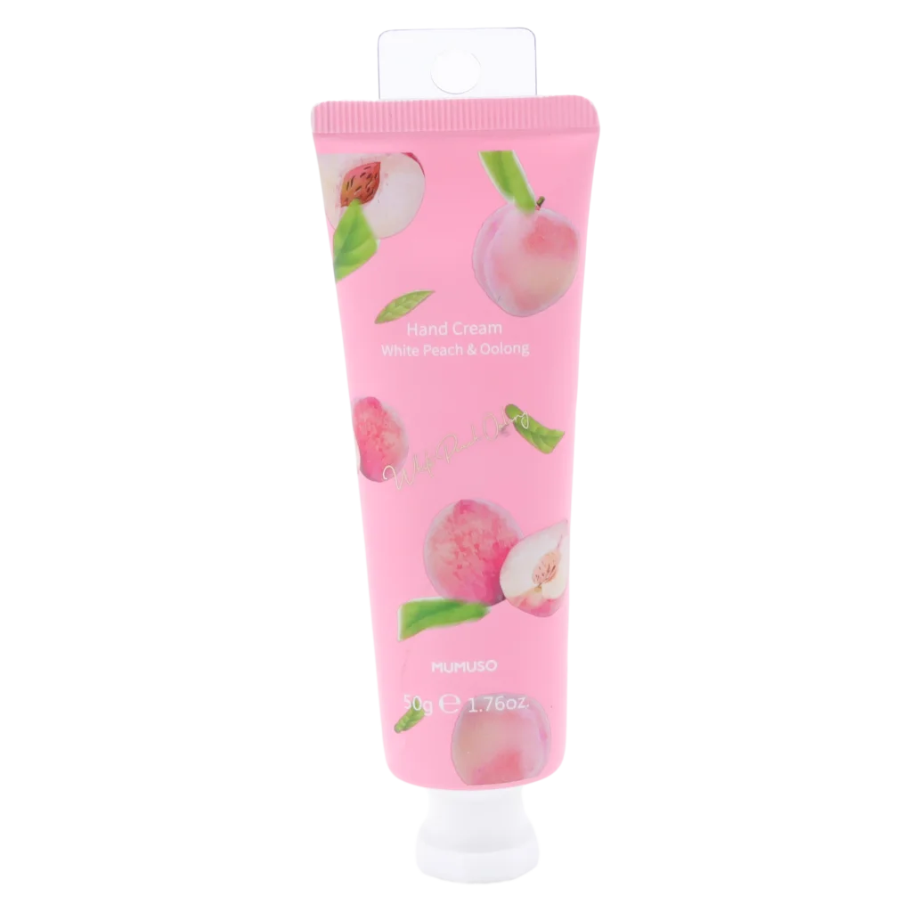 Handcreme mit Weißem Pfirsich- &amp; Oolong-Duft, 30 g (Rosa)