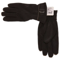 Herren Winterhandschuhe mit Plüschfutter (Schwarz)