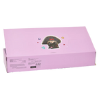 Handspiegel in Herzform mit Katzen-Design (Rosa)