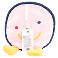 Handtuch aus Polyester mit Smiley-Design (Rosa)