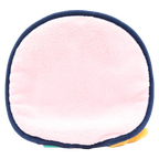 Handtuch aus Polyester mit Smiley-Design (Rosa)