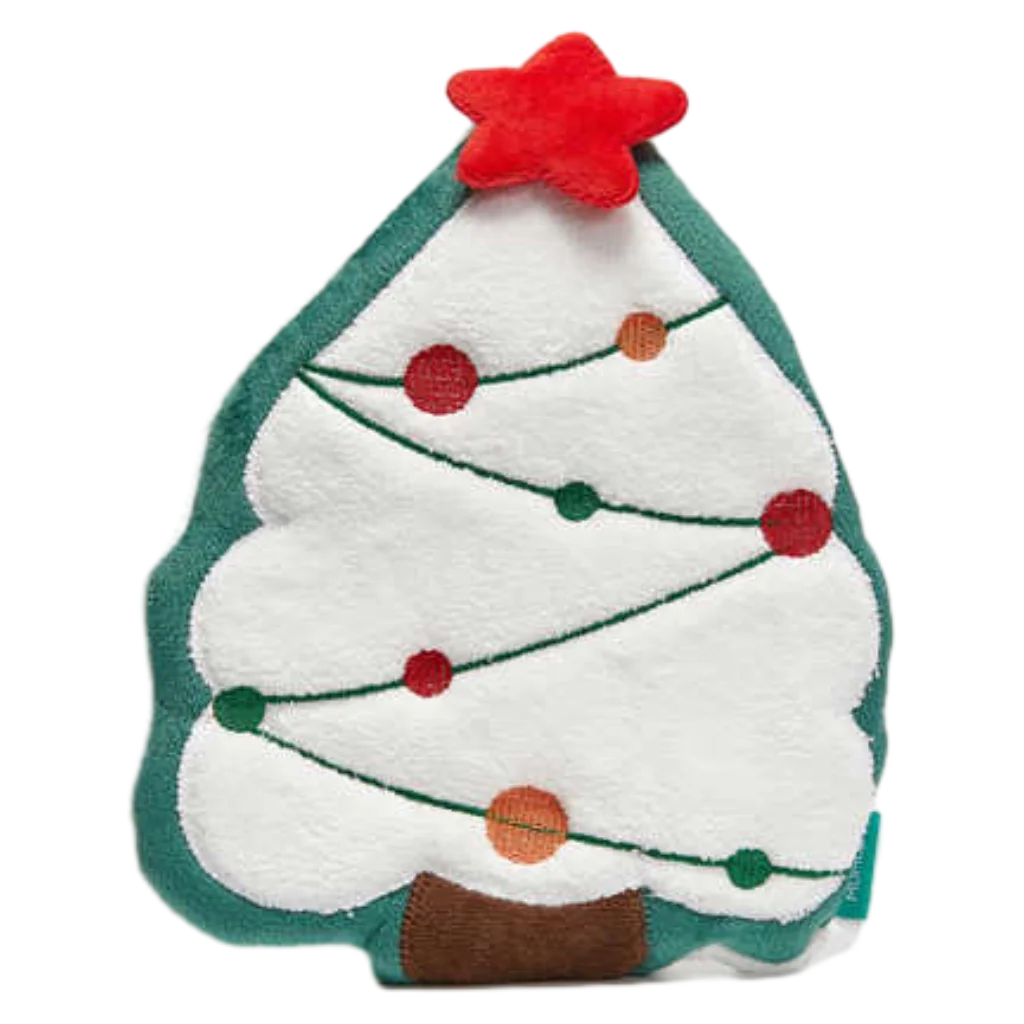 Handtuch mit Weihnachtsbaum-Design, ca. 45,8 g (Mehrfarbig)