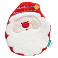 Handtuch mit Weihnachtsmann-Design für Kinder und Erwachsene (Rot/Weiß)