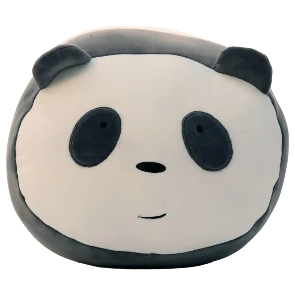 Handwärmekissen aus Polyester mit Panda-Design (Grau/Weiß)