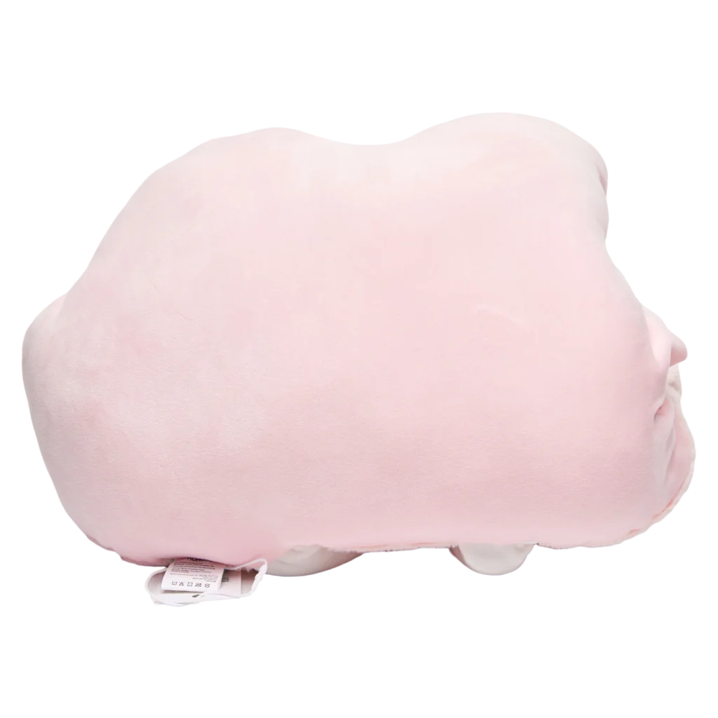 Handwärmer-Kissen in Wolkenform mit Gesicht, weich (Rosa)