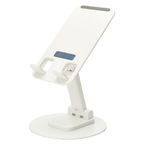 Handyhalterung für Schreibtisch, 360° drehbar (Weiß)