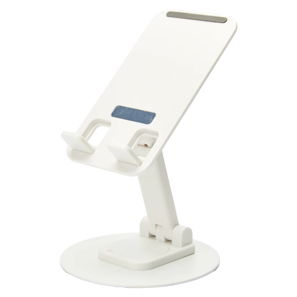 Handyhalterung für Schreibtisch, 360° drehbar (Weiß)
