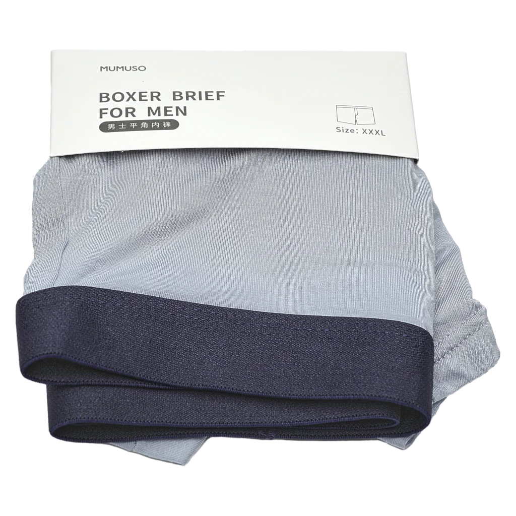 Herren Boxer Briefs, Größe 3XL (Hellblau/Grau/Dunkelblau)