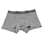 Herren Boxershorts mit Allover-Print (Dunkelgrau)