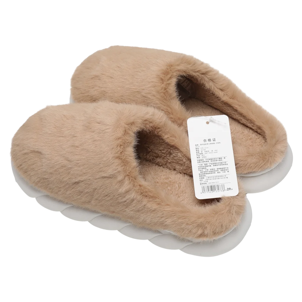 Herren Hausschuhe Winter, warm gefüttert (Khaki/Grün/Rosa/Bunt)