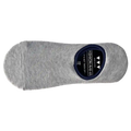 Herren No-show Sneaker-Socken Baumwolle (Grau)