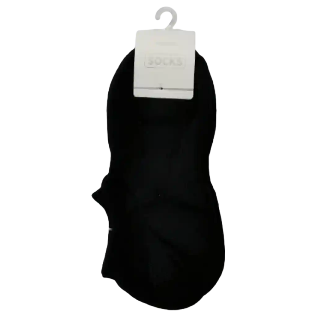 Sneakersocken Herren aus Baumwolle (Schwarz)