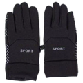 Sporthandschuhe Herren für Outdoor-Aktivitäten (Schwarz)