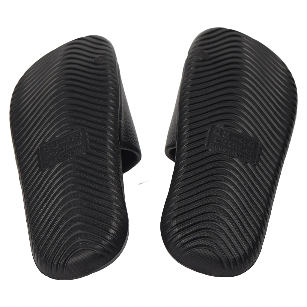 Leichte Herrenslipper aus EVA für Bad und Alltag (Schwarz/43-44)