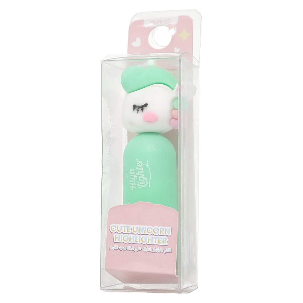 Highlighter mit Einhorn-Design für Schule und Büro (Mehrfarbig)