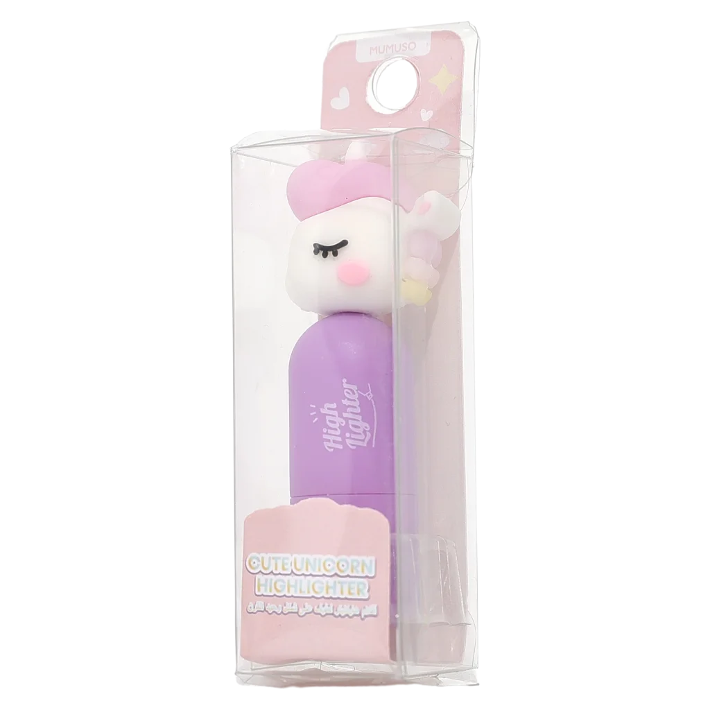 Highlighter mit Einhorn-Design für Schule und Büro (Mehrfarbig)