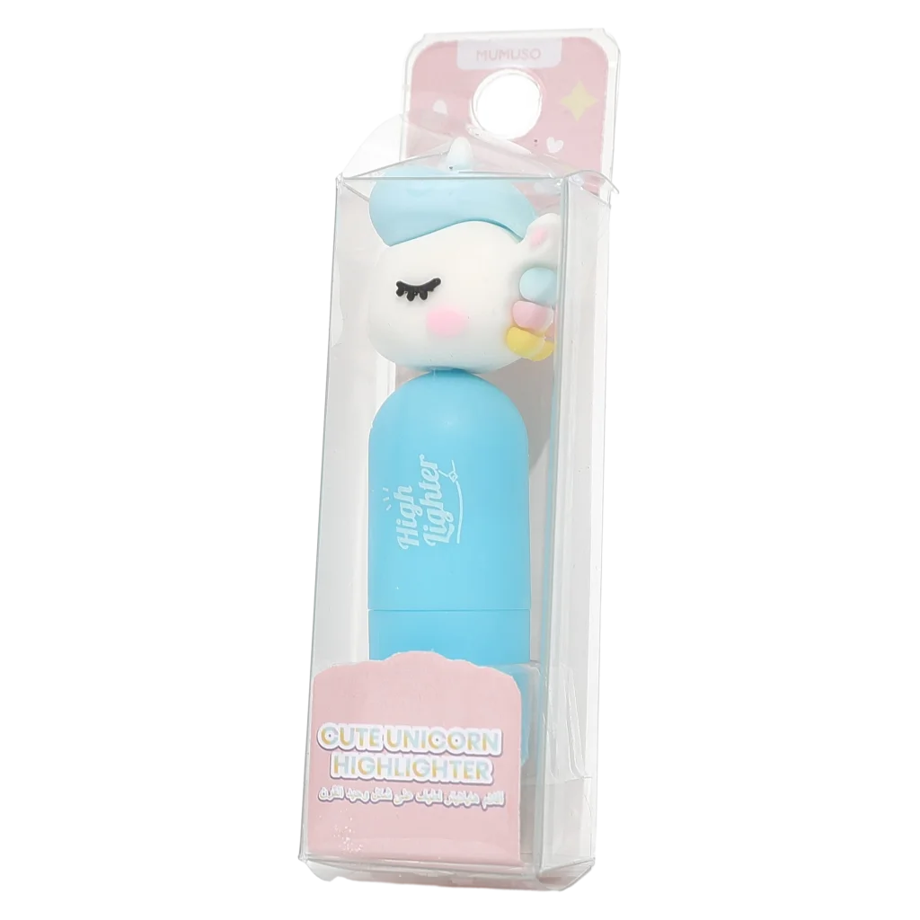 Highlighter mit Einhorn-Design für Schule und Büro (Mehrfarbig)