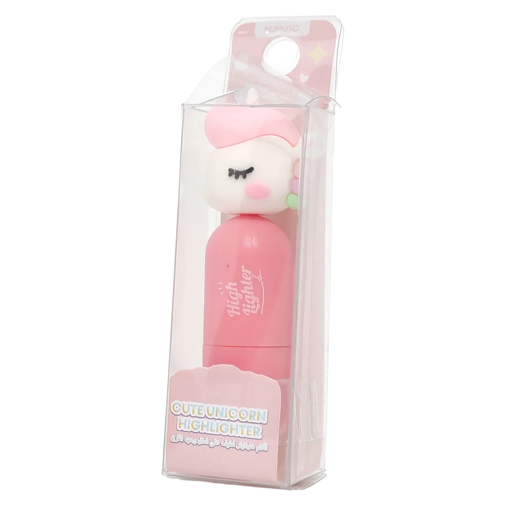 Highlighter mit Einhorn-Design für Schule und Büro (Mehrfarbig)