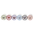 Holografisches Klebeband mit Schmetterlings-Design (Rot/Hellrosa/Hellblau/Grün/Schwarz/Lila)