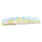 Holzpuzzle für Kinder mit Tier-Design, 2D-Lernspiel (Bunt)