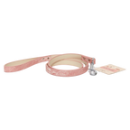 Hundeleine mit strukturiertem Design für kleine und mittelgroße Hunde (Rosa)