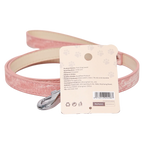 Hundeleine mit strukturiertem Design für kleine und mittelgroße Hunde (Rosa)