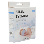 5er-Pack Hyaluron-Dampf-Augenmasken aus Vliesstoff mit elastischem Ohrbügel (Blau)