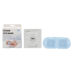 5er-Pack Hyaluron-Dampf-Augenmasken aus Vliesstoff mit elastischem Ohrbügel (Blau)