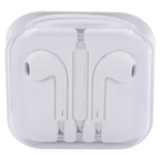 In-Ear-Kopfhörer aus ABS und TPE, leichtes Headset für Musik und Telefonie (Weiß)