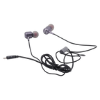 In-Ear-Kopfhörer mit Lightning-Anschluss, Metall/TPE (Schwarz)