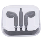 In-Ear Kopfhörer aus ABS+TPE, leicht und kompakt (Schwarz)