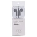 In-Ear Kopfhörer aus ABS+TPE, leicht und kompakt (Schwarz)