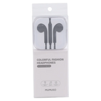In-Ear Kopfhörer aus ABS+TPE, leicht und kompakt (Schwarz)