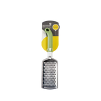 Ingwerreibe aus Polypropylen und Edelstahl mit ergonomischem Griff (Grün)