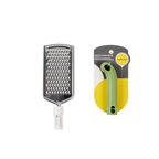Ingwerreibe aus Polypropylen und Edelstahl mit ergonomischem Griff (Grün)