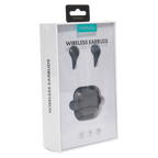 Kabellose Bluetooth-Kopfhörer mit Ladeschale, TWS-37 (Schwarz)