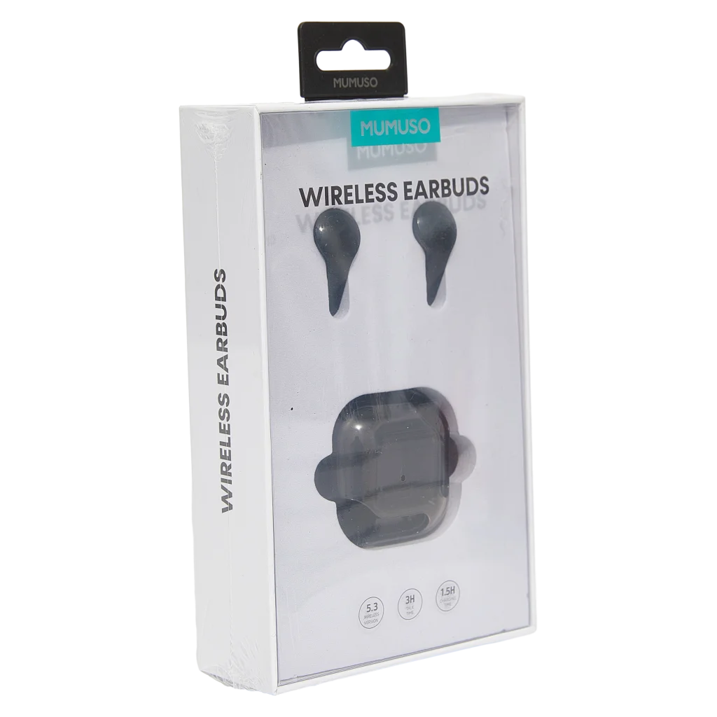 Kabellose Bluetooth-Kopfhörer mit Ladeschale, TWS-37 (Schwarz)