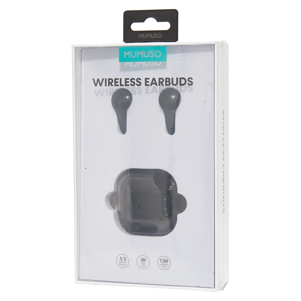 Kabellose Bluetooth-Kopfhörer mit Ladeschale, TWS-37 (Schwarz)