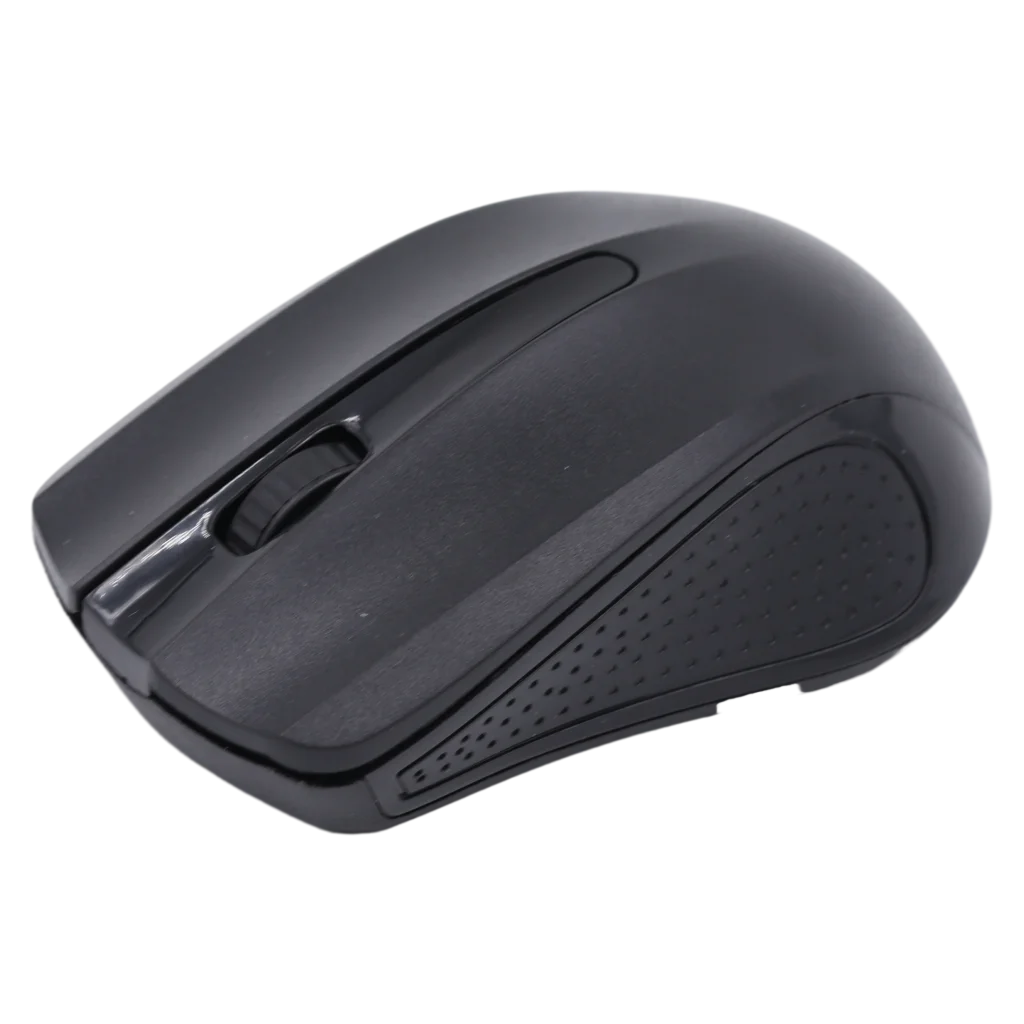 Kabellose Funkmaus ergonomisch (Schwarz)